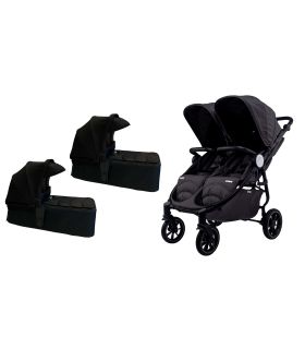 copy ofPoussette Double Baby Monsters Easy Twin 4 - Black