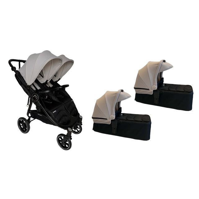 copy ofPoussette Double Baby Monsters Easy Twin 4 - Stone