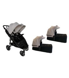 copy ofPoussette Double Baby Monsters Easy Twin 4 - Stone