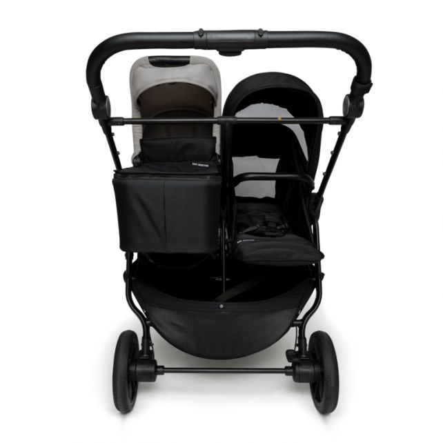 Poussette Double Baby Monsters Easy Twin 4 + 2 nacelles - Stone 