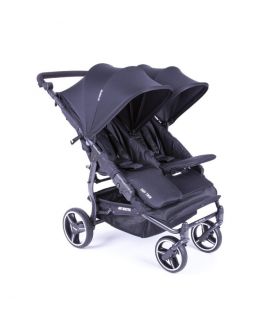 Poussette Double Baby Monsters Easy Twin 3S - Black