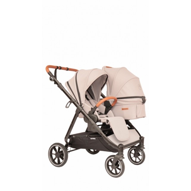 Nacelle rigide Baby Monsters Easy Twin 5 - River Grey