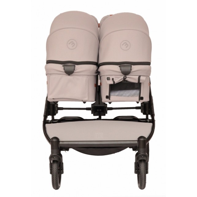 Nacelle rigide Baby Monsters Easy Twin 5 - River Grey