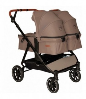 Nacelle rigide Baby Monsters Easy Twin 5 - Brown