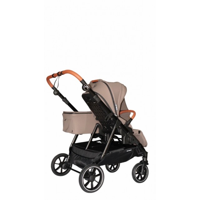 Nacelle rigide Baby Monsters Easy Twin 5 - Brown