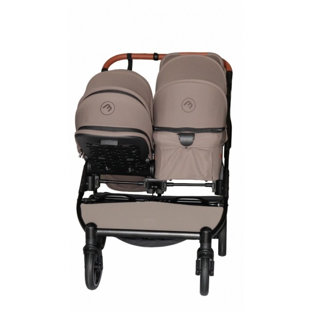 Nacelle rigide Baby Monsters Easy Twin 5 - Brown