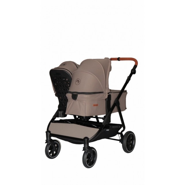 Nacelle rigide Baby Monsters Easy Twin 5 - Brown