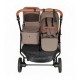 Nacelle rigide Baby Monsters Easy Twin 5 - Brown