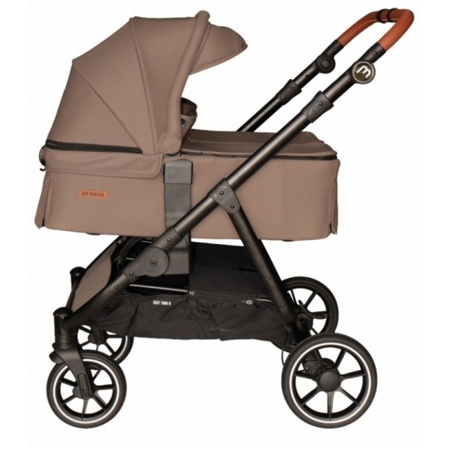 Nacelle rigide Baby Monsters Easy Twin 5 - Brown