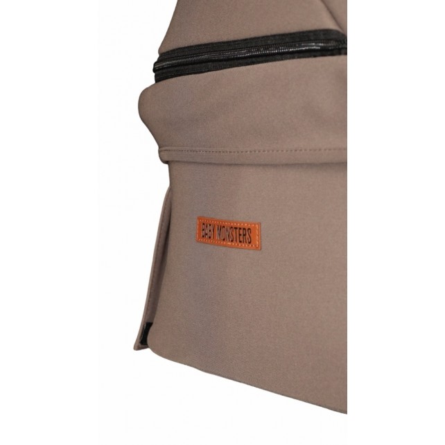 Nacelle rigide Baby Monsters Easy Twin 5 - Brown
