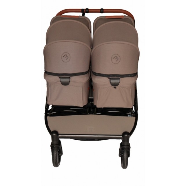 Nacelle rigide Baby Monsters Easy Twin 5 - Brown