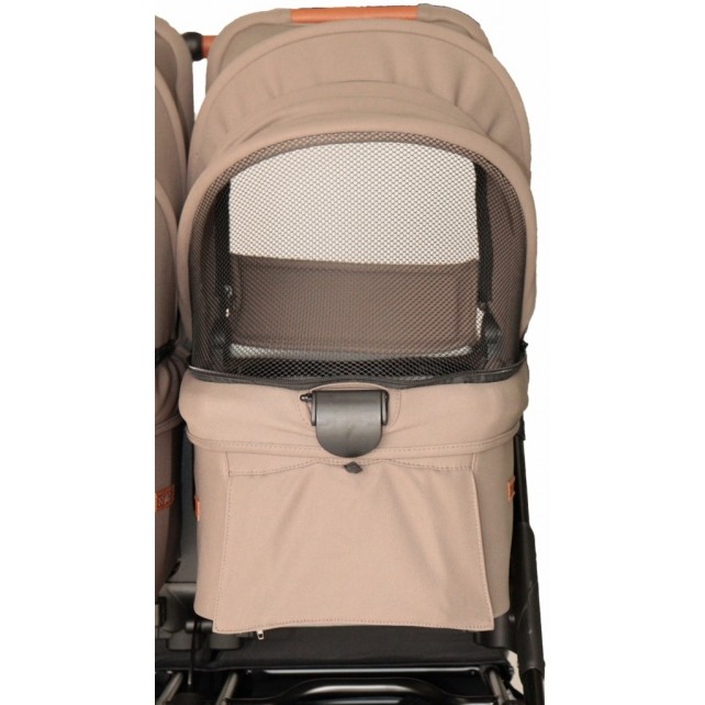 Nacelle rigide Baby Monsters Easy Twin 5 - Brown