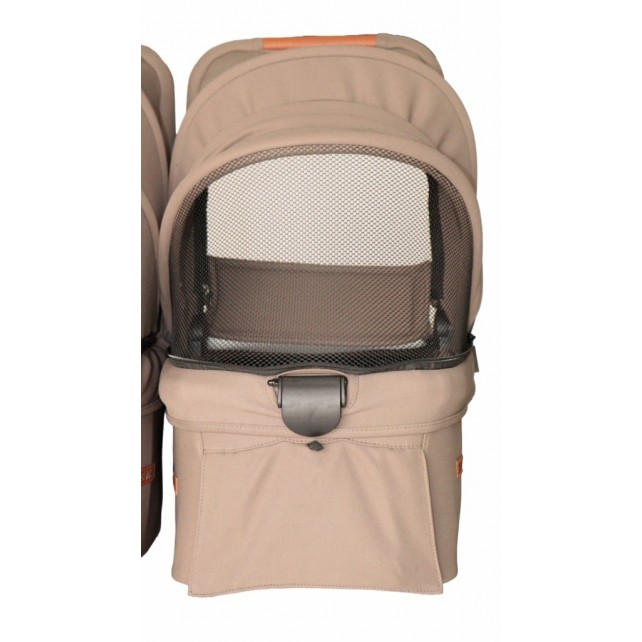 Nacelle rigide Baby Monsters Easy Twin 5 - Brown