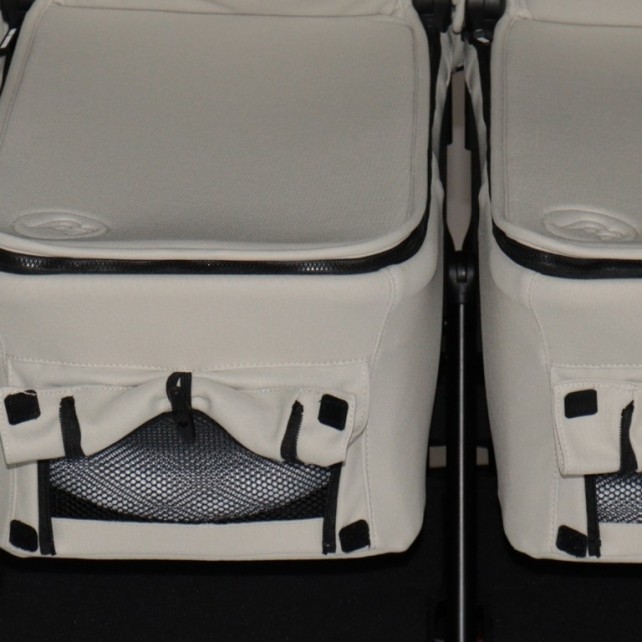 Nacelle rigide Baby Monsters Easy Twin 5 - Stone