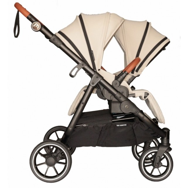 Nacelle rigide Baby Monsters Easy Twin 5 - Stone