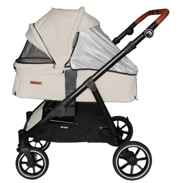 Nacelle rigide Baby Monsters Easy Twin 5 - Stone