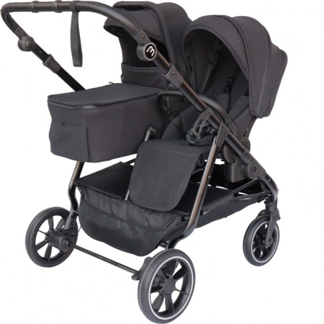 Nacelle rigide Baby Monsters Easy Twin 5 - Black