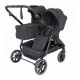 Nacelle rigide Baby Monsters Easy Twin 5 - Black