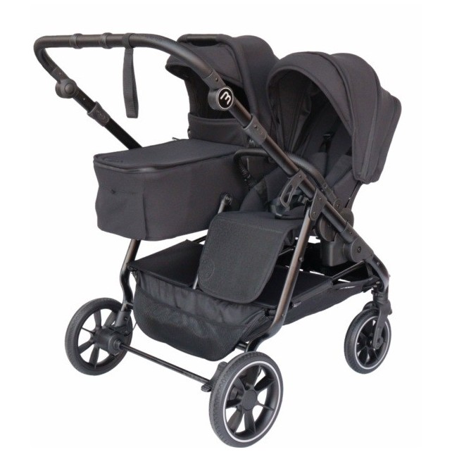Nacelle rigide Baby Monsters Easy Twin 5 - Black