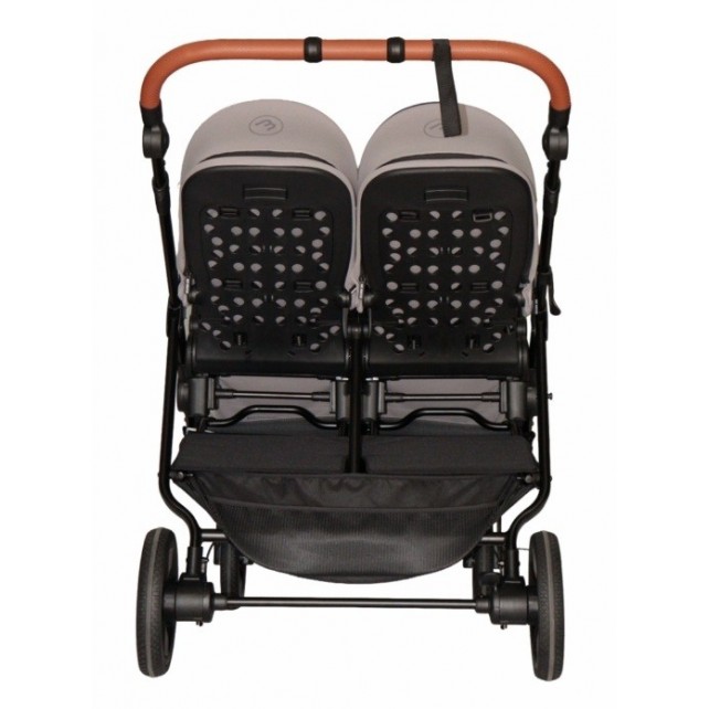 Poussette Double Baby Monsters Easy Twin 5 - River Grey