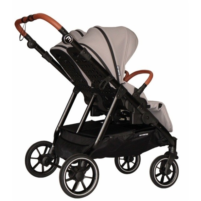 Poussette Double Baby Monsters Easy Twin 5 - River Grey