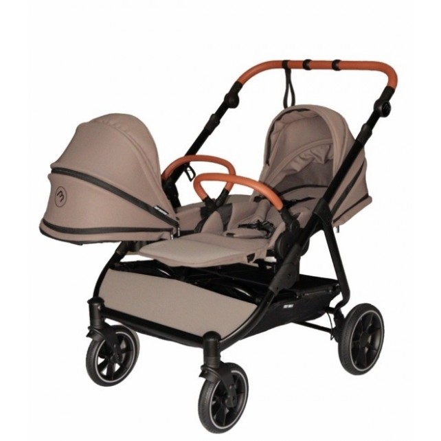 Poussette Double Baby Monsters Easy Twin 5 - Brown