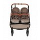 Poussette Double Baby Monsters Easy Twin 5 - Grown Brown