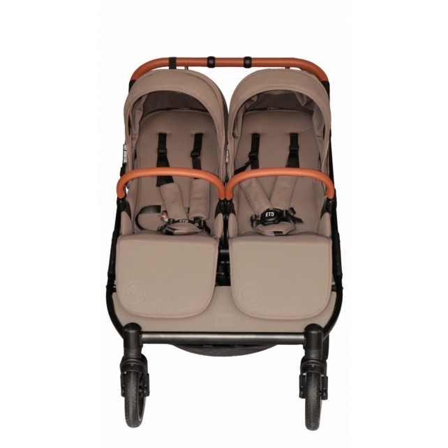Poussette Double Baby Monsters Easy Twin 5 - Grown Brown