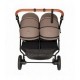 Poussette Double Baby Monsters Easy Twin 5 - Grown Brown