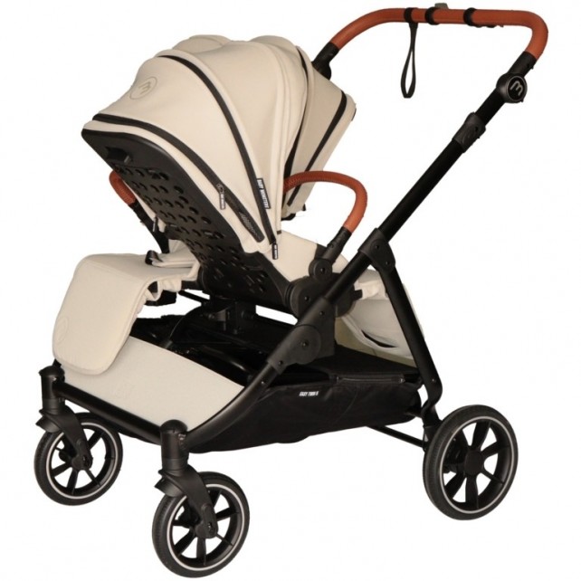 Poussette Double Baby Monsters Easy Twin 5 - Stone