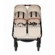 Poussette Double Baby Monsters Easy Twin 5 - Stone