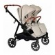 Poussette Double Baby Monsters Easy Twin 5 - Stone