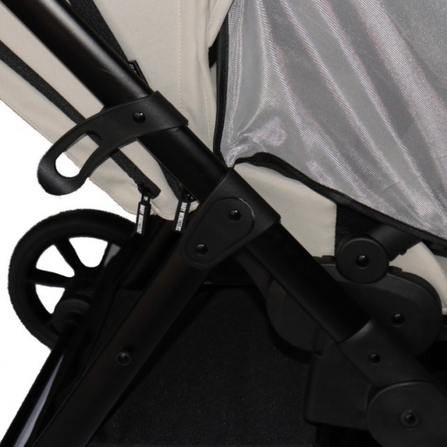 Poussette Double Baby Monsters Easy Twin 5 - Stone