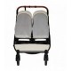 Poussette Double Baby Monsters Easy Twin 5 - Stone