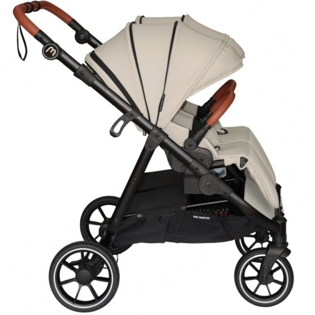 Poussette Double Baby Monsters Easy Twin 5 - Stone