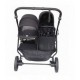 Poussette Double Baby Monsters Easy Twin 5 - Black