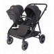 Poussette Double Baby Monsters Easy Twin 5 - Black
