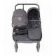 Poussette Double Baby Monsters Easy Twin 5 - Black