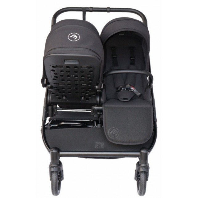 Poussette Double Baby Monsters Easy Twin 5 - Black