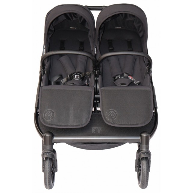 Poussette Double Baby Monsters Easy Twin 5 - Black
