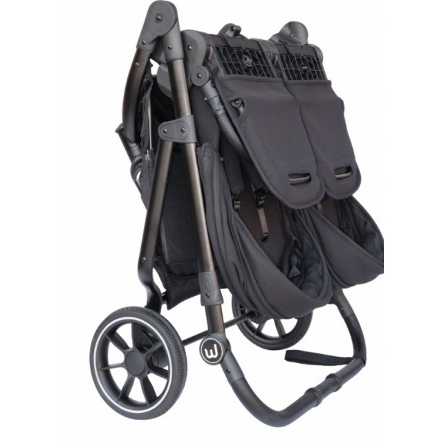 Poussette Double Baby Monsters Easy Twin 5 - Black