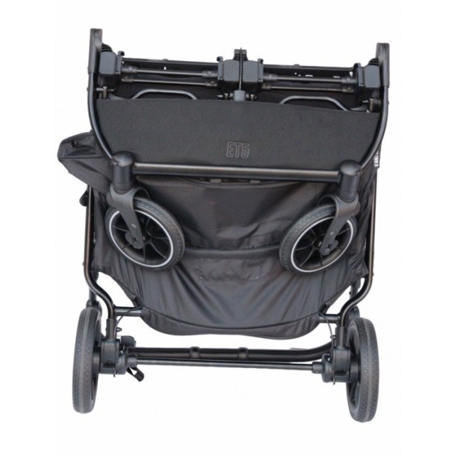 Poussette Double Baby Monsters Easy Twin 5 - Black