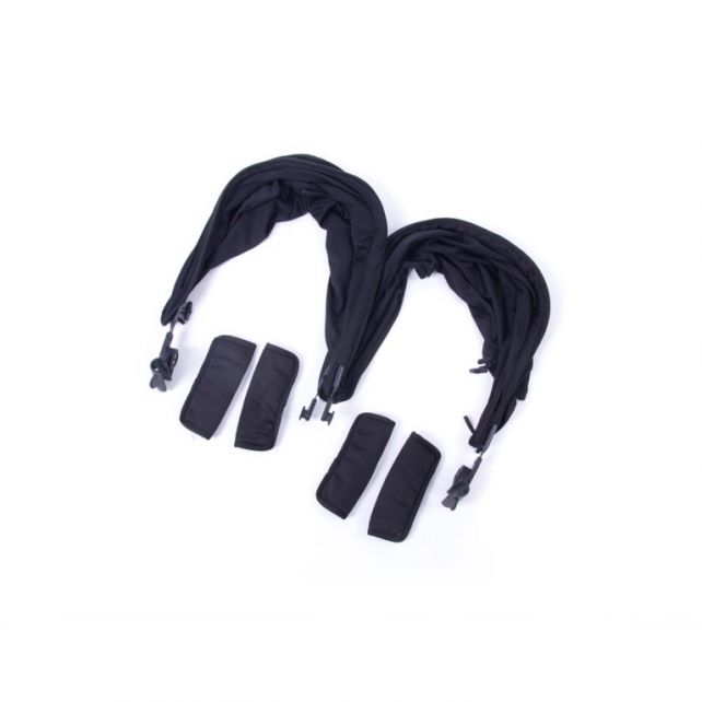 Twin Stroller Baby Monsters Easy Twin 3S - Mediterranean + Black Canopy