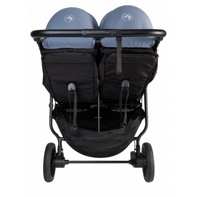 copy ofTwin Stroller Baby Monsters Easy Twin 4 + 2 carrycot - Black