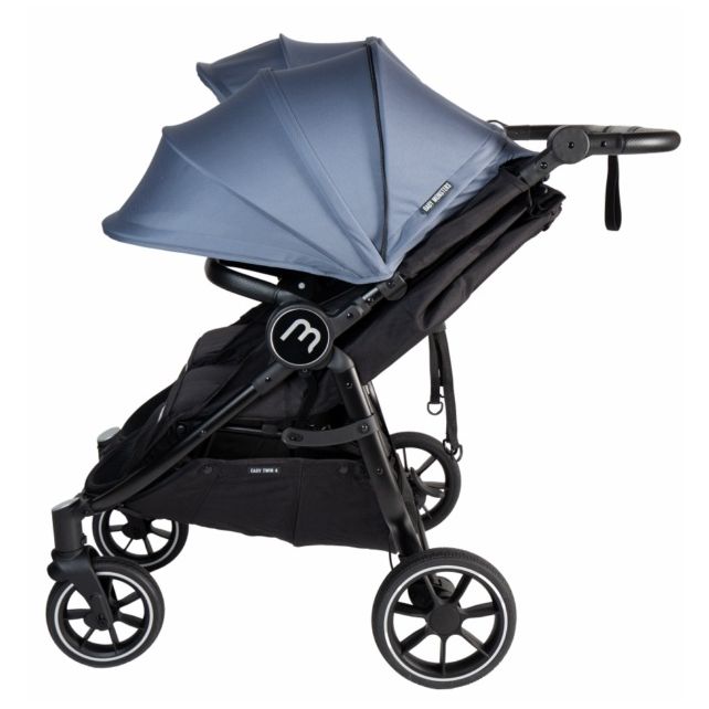 Twin Stroller Baby Monsters Easy Twin 4 + 2 carrycot - Pacific