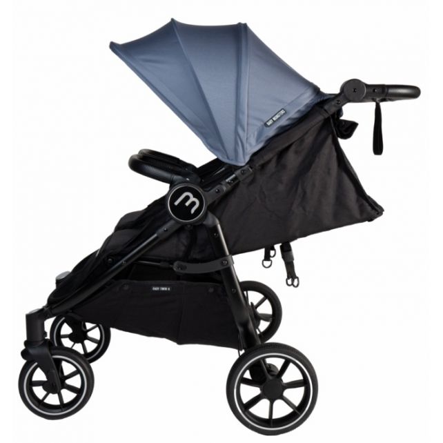 Twin Stroller Baby Monsters Easy Twin 4 + 2 carrycot - Pacific