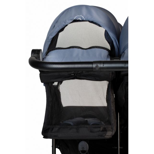 copy ofTwin Stroller Baby Monsters Easy Twin 4 + 2 carrycot - Black