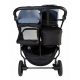 copy ofTwin Stroller Baby Monsters Easy Twin 4 + 2 carrycot - Black