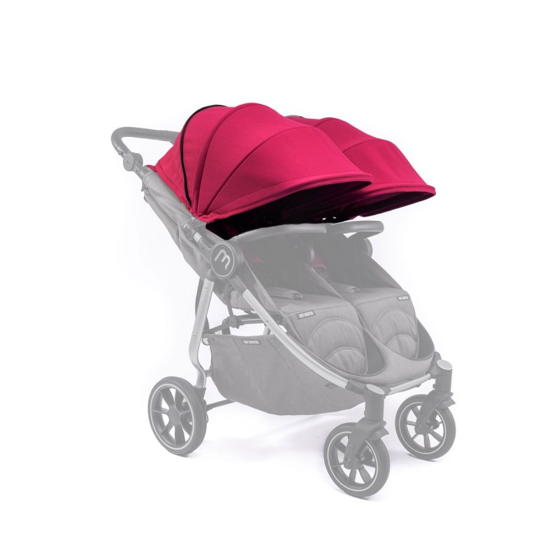 Carrito gemelar Easy Twin 4 Black Edition - Baby Monsters